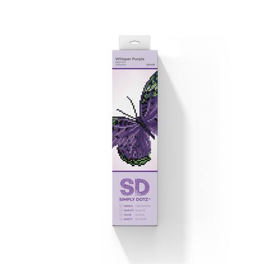 Diamond Dotz® Whisper Purple Diamond Painting Kit